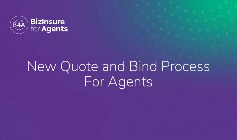 new quote and bid for agents